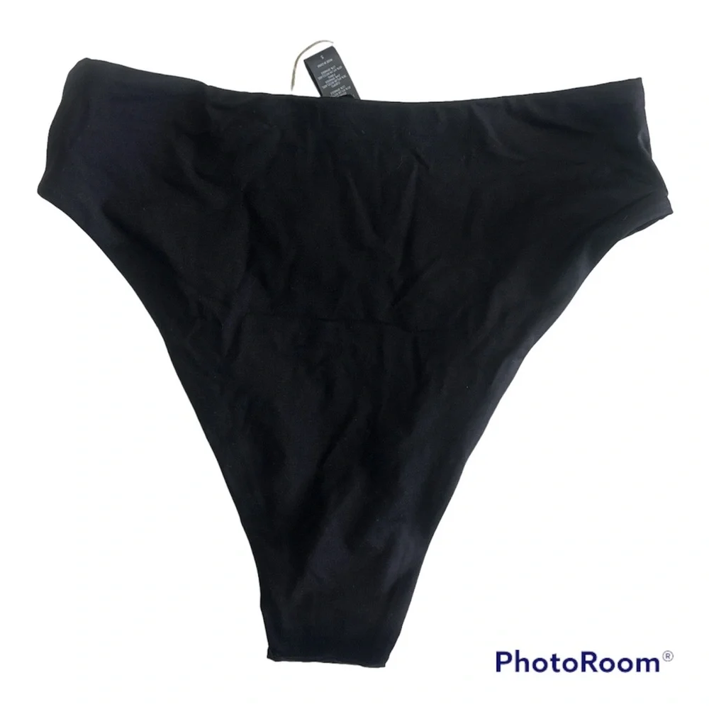 Skims swim mid waist bottom - size small - onyx - Picture 2 of 7
